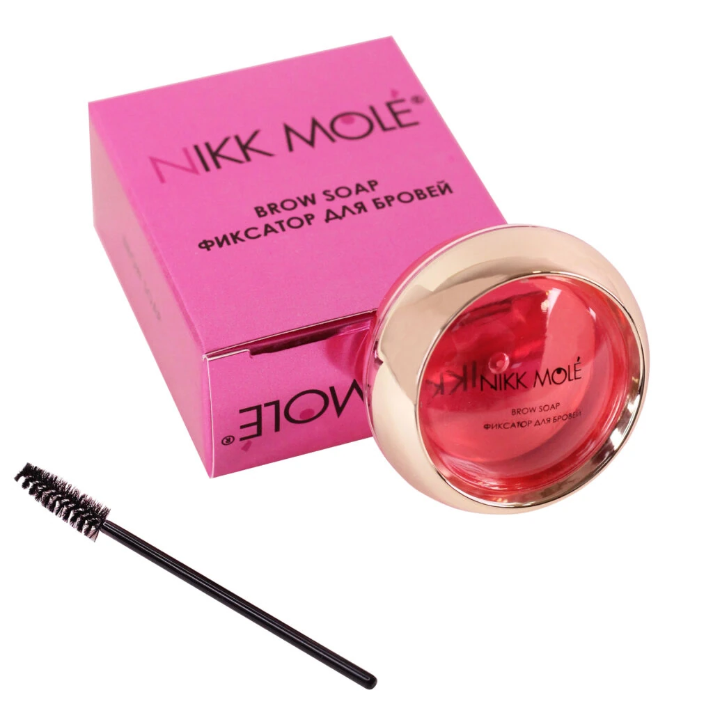 Nikk Mole Eyebrow fixative soap "strawberry"